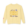 Sunday Funday Vikings Edition Lightweight Crewneck Sweatshirt