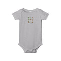 Mini Garden Veggies Infant One Piece | baby bodysuit with produce illustrations
