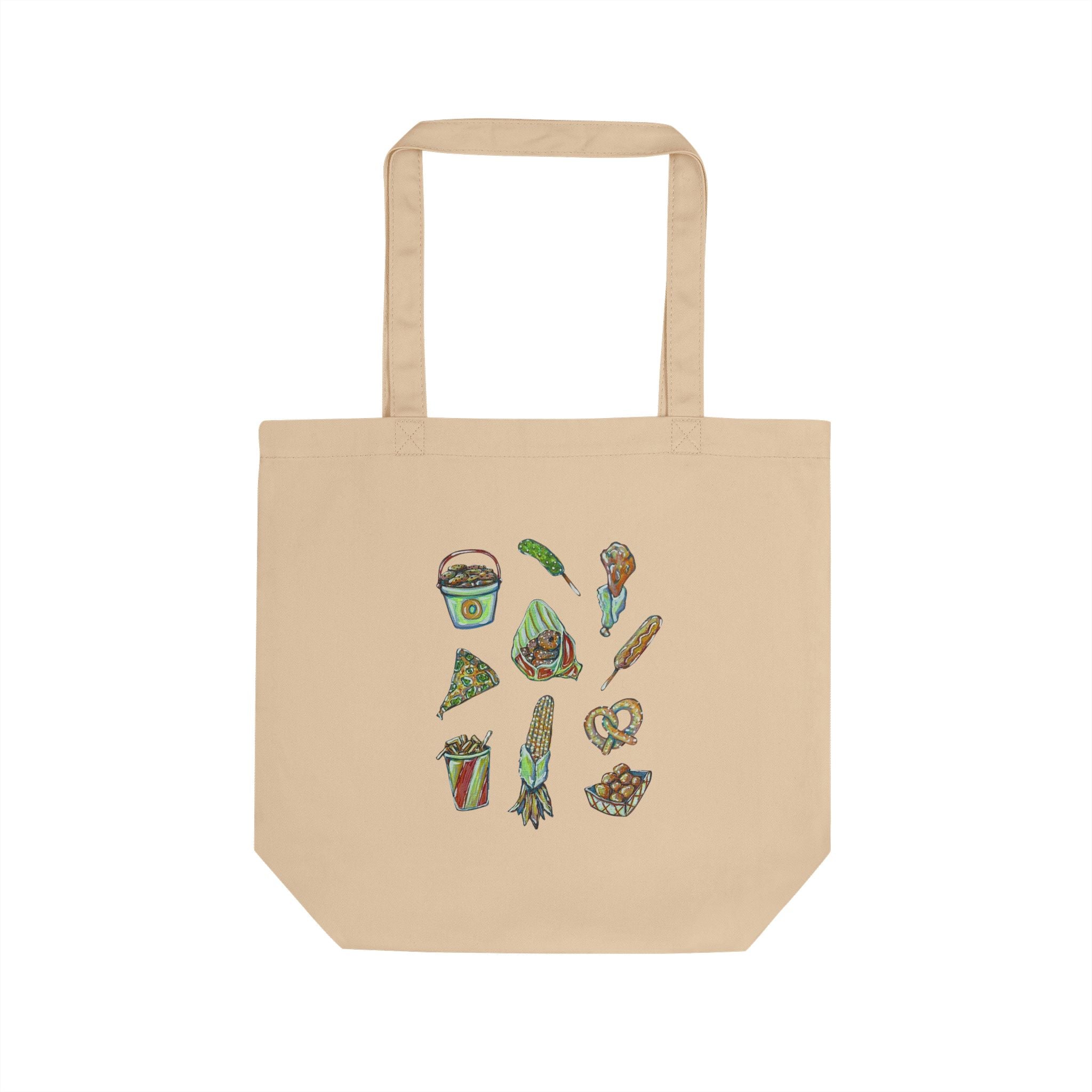 MN State Fair Eco Tote Bag | Foodie Illustrations