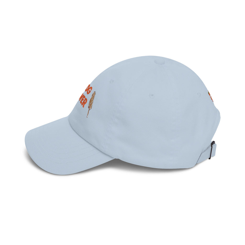 Dog Lover Embroidery Dad Cap | White baseball hat