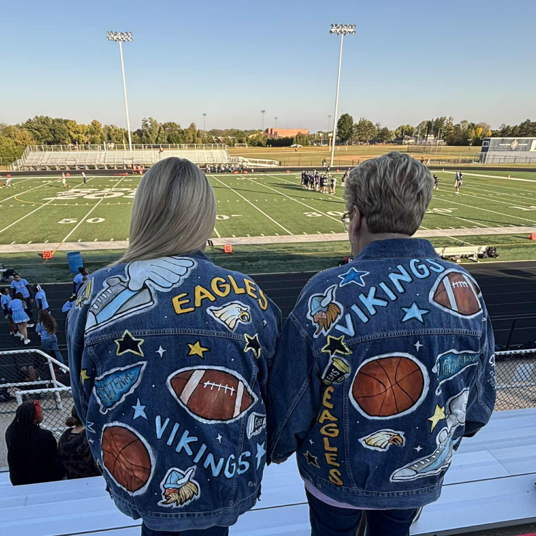 Custom Sport Team Painted Jacket