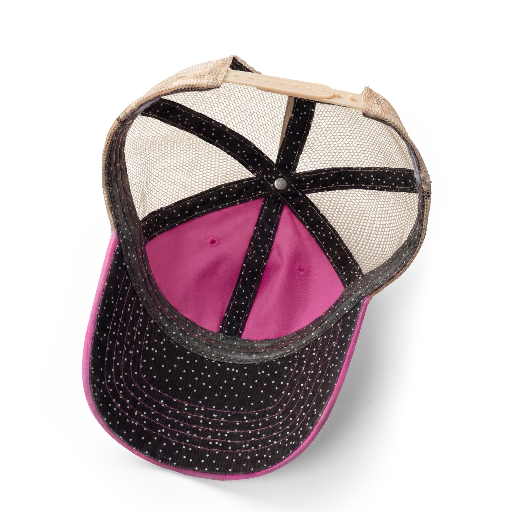 "Just Here for the Food" State Fair Women's Washed Mesh-Back Cap