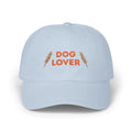 Dog Lover Embroidery Dad Cap | White baseball hat