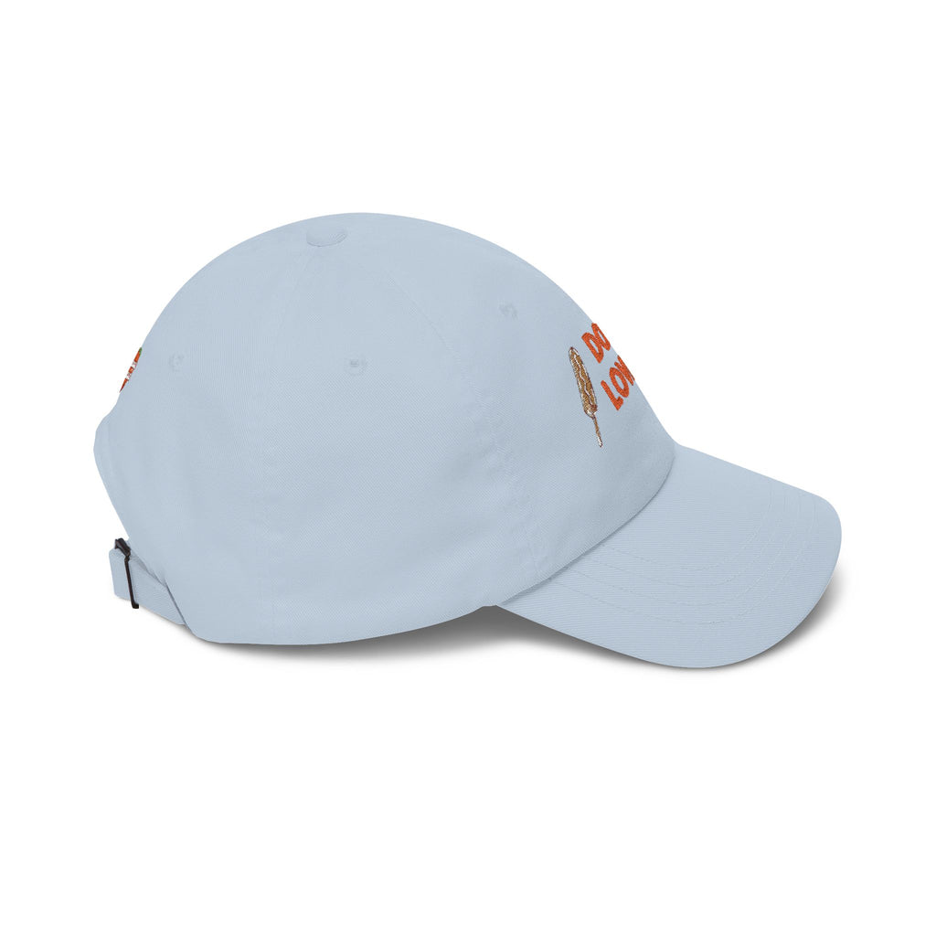 Dog Lover Embroidery Dad Cap | White baseball hat