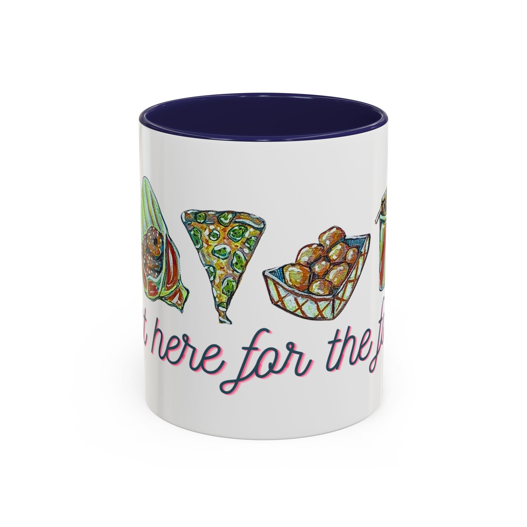 Here for the Food State Fair Mug | Accent Coffee Mug 11oz or 15oz