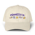 Minnesota Vikings Women's Pigment-Dyed Cap with Fashion Undervisor (Embroidery)