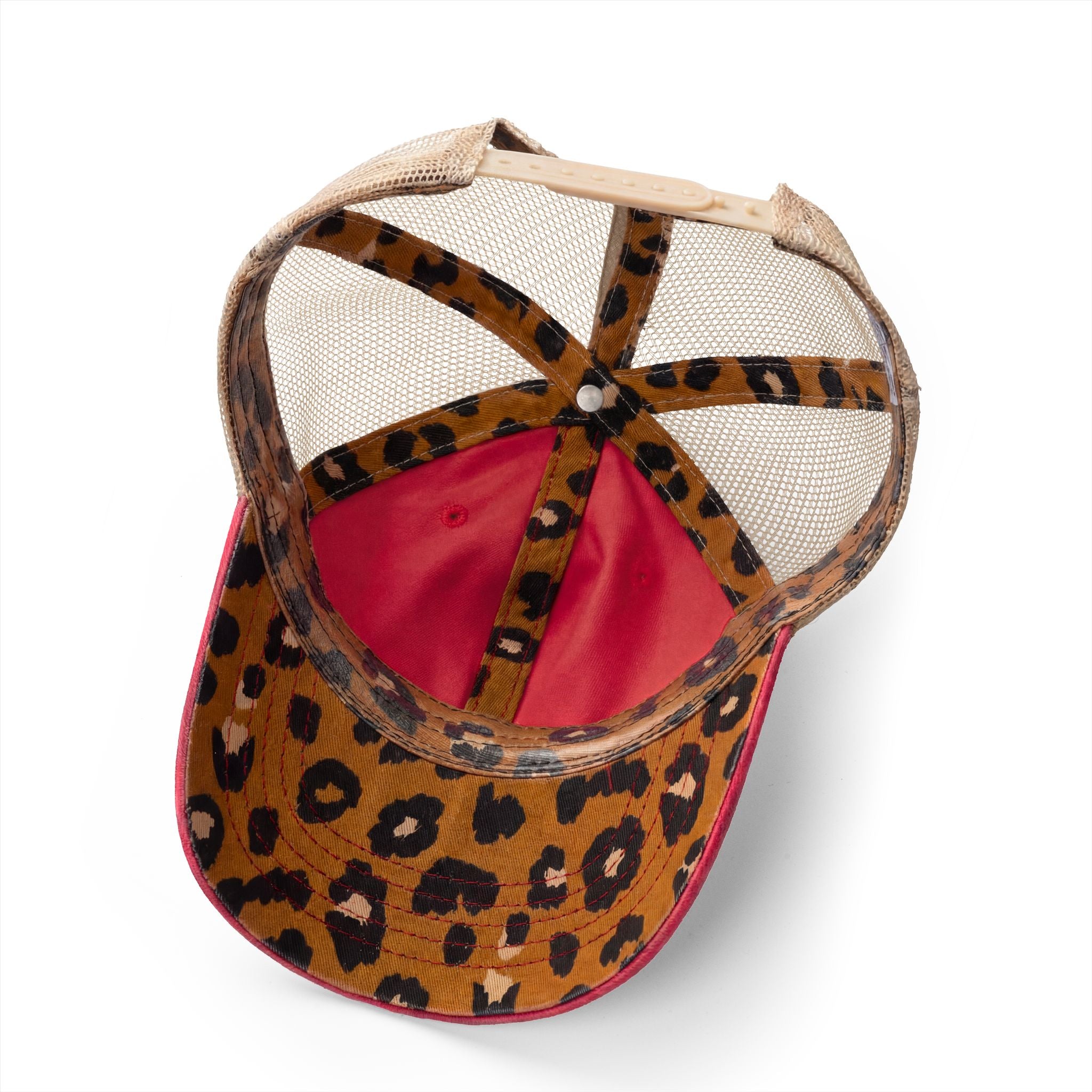 "Just Here for the Food" State Fair Women's Washed Mesh-Back Cap