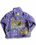Custom MN Vikings Painted Jacket